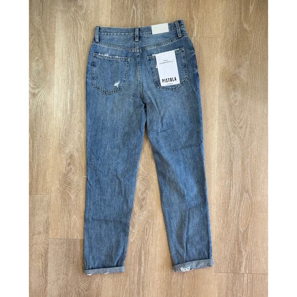 Pistola Presley High Rise Girlfriend Jeans- Size 26 - Picture 2 of 9
